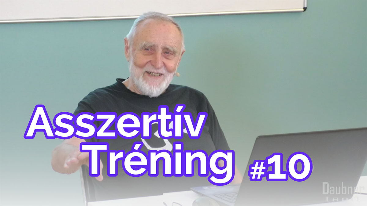 Asszertív Tréning '25 - 10. alkalom